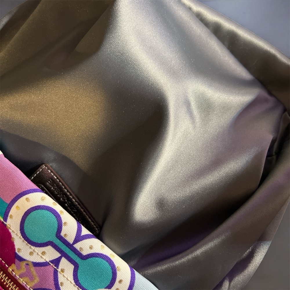 Coach Poppy Pop C Graffiti Shoulder Bag - Picture 10 of 12